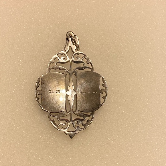 Siam sterling silver pendant - Picture 2 of 3